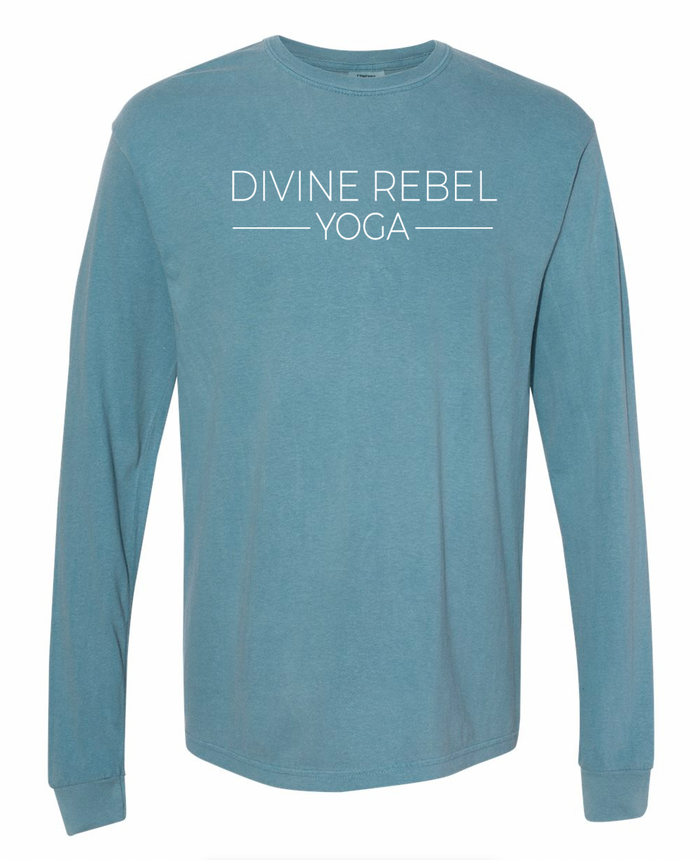 Divine Rebel Yoga Shirt - Ice Blue Longsleeve