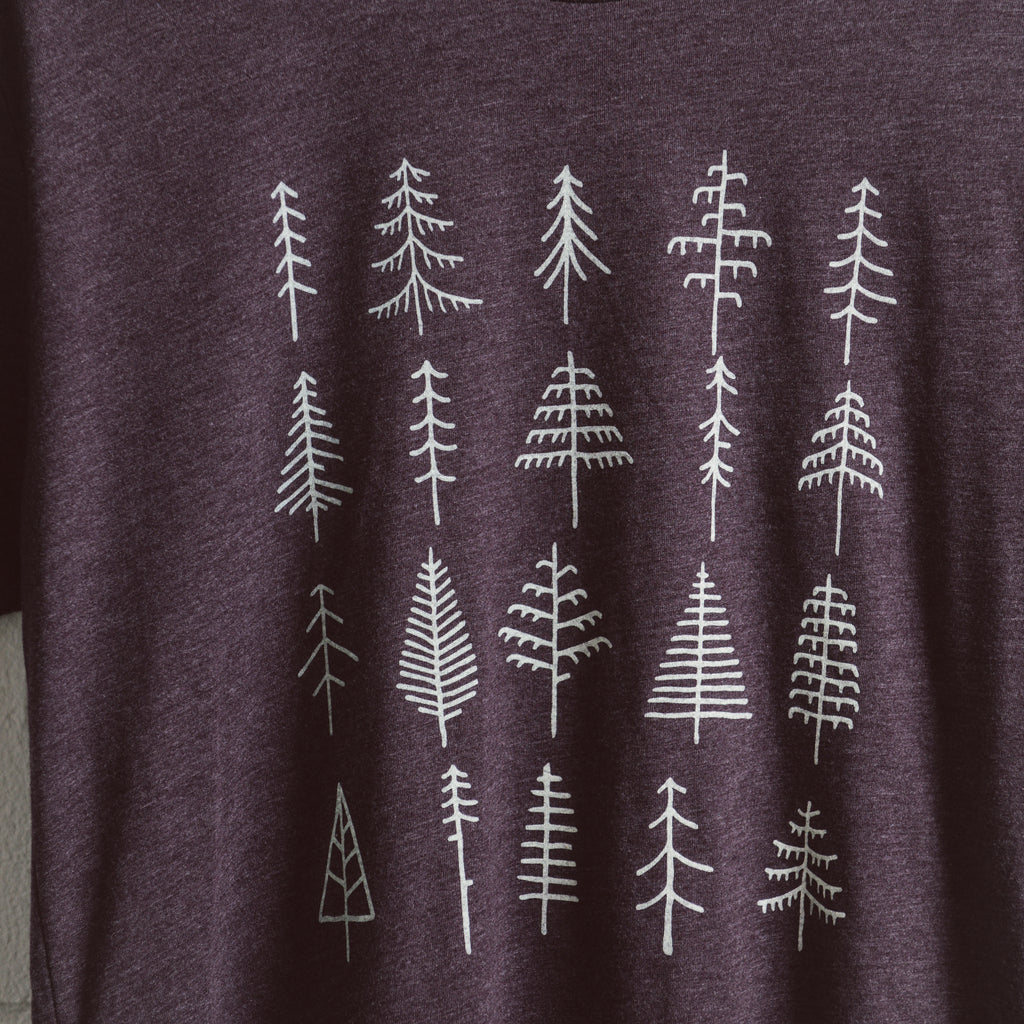 Pine Trees | Heather Dark Purple