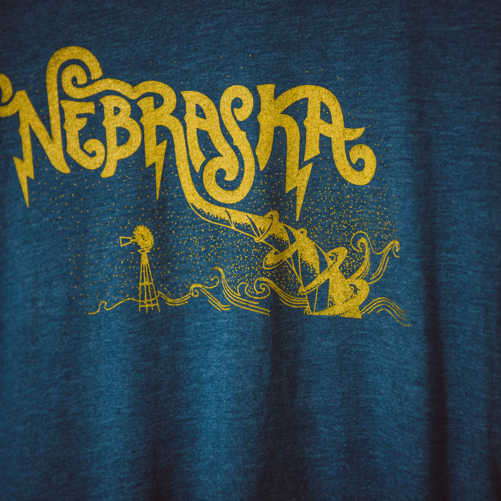 Nebraska Twister | Heather Teal