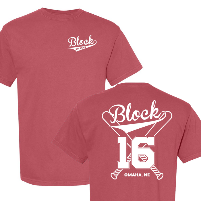 B16 - Baseball - Crimson