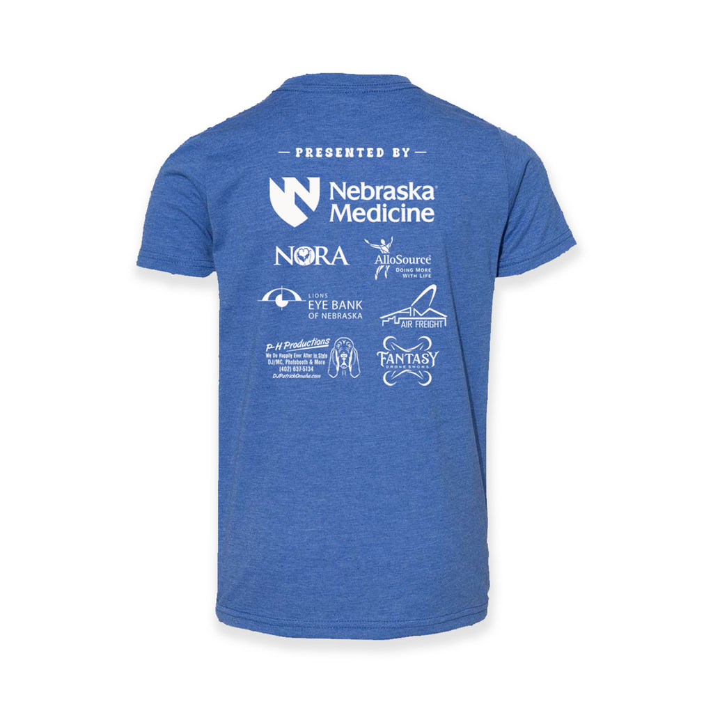 Live On Nebraska - Blue Shirt Youth