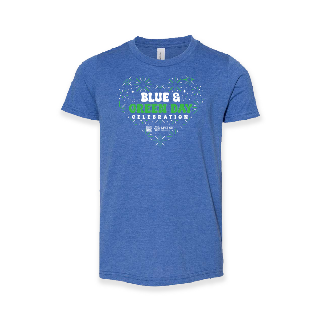 Live On Nebraska - Blue Shirt Youth