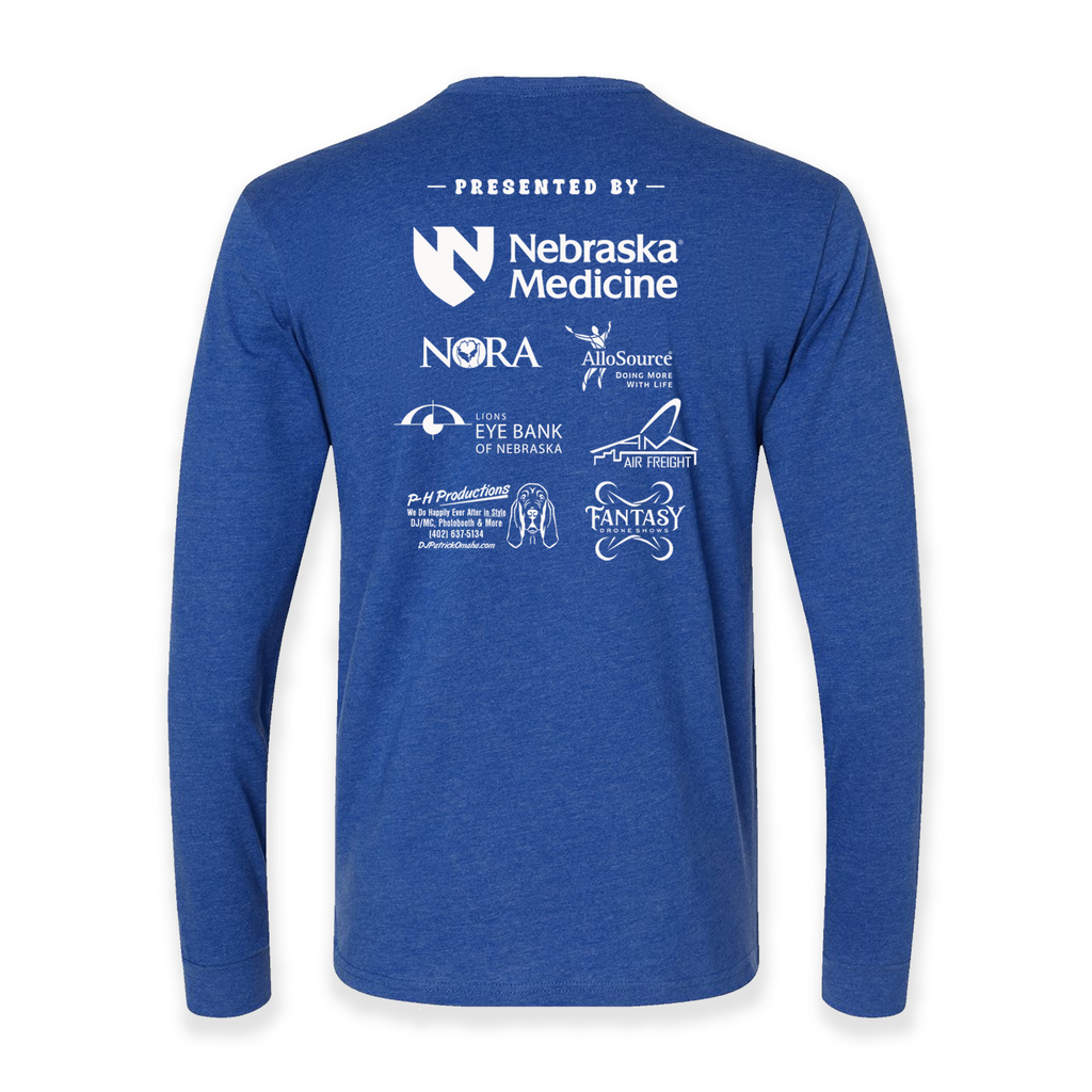 Live On Nebraska - Blue Long Sleeve