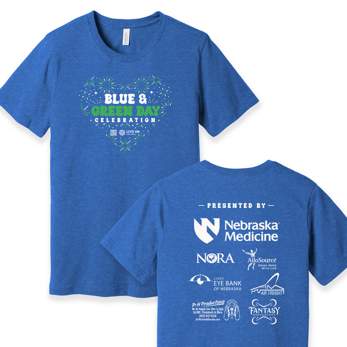 Live On Nebraska - Blue Shirt