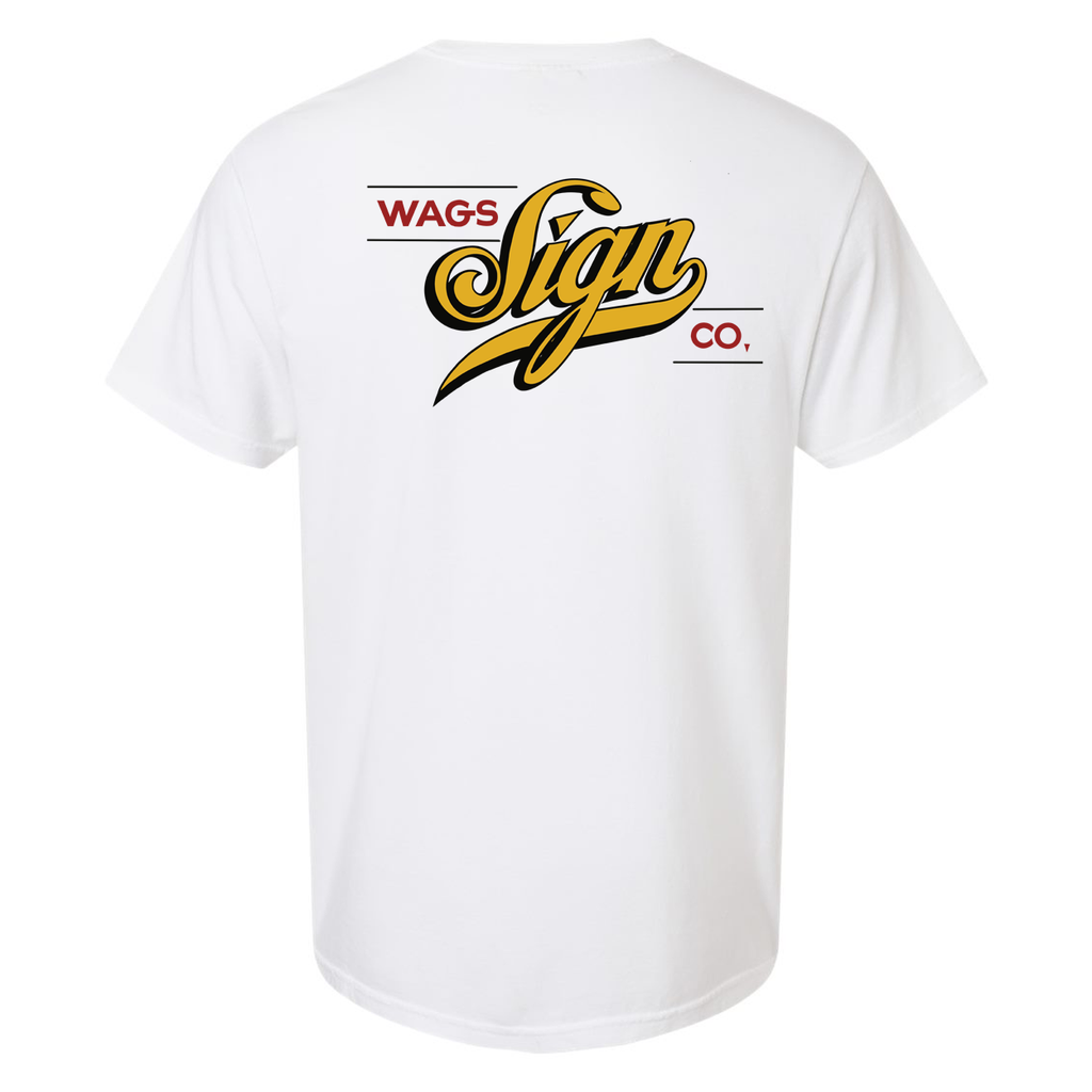 Wags Sign co - White