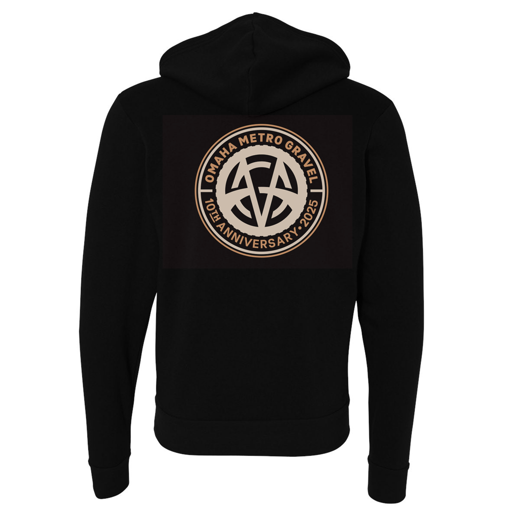 OMG - 10yr - Black Zip Hoodie