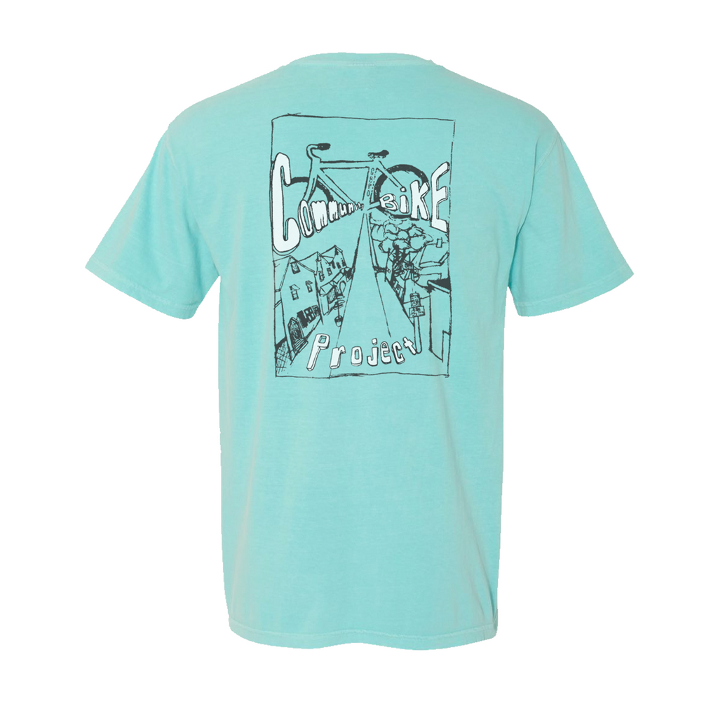 Community Bike Project - Reflective Ink - Chalky Mint