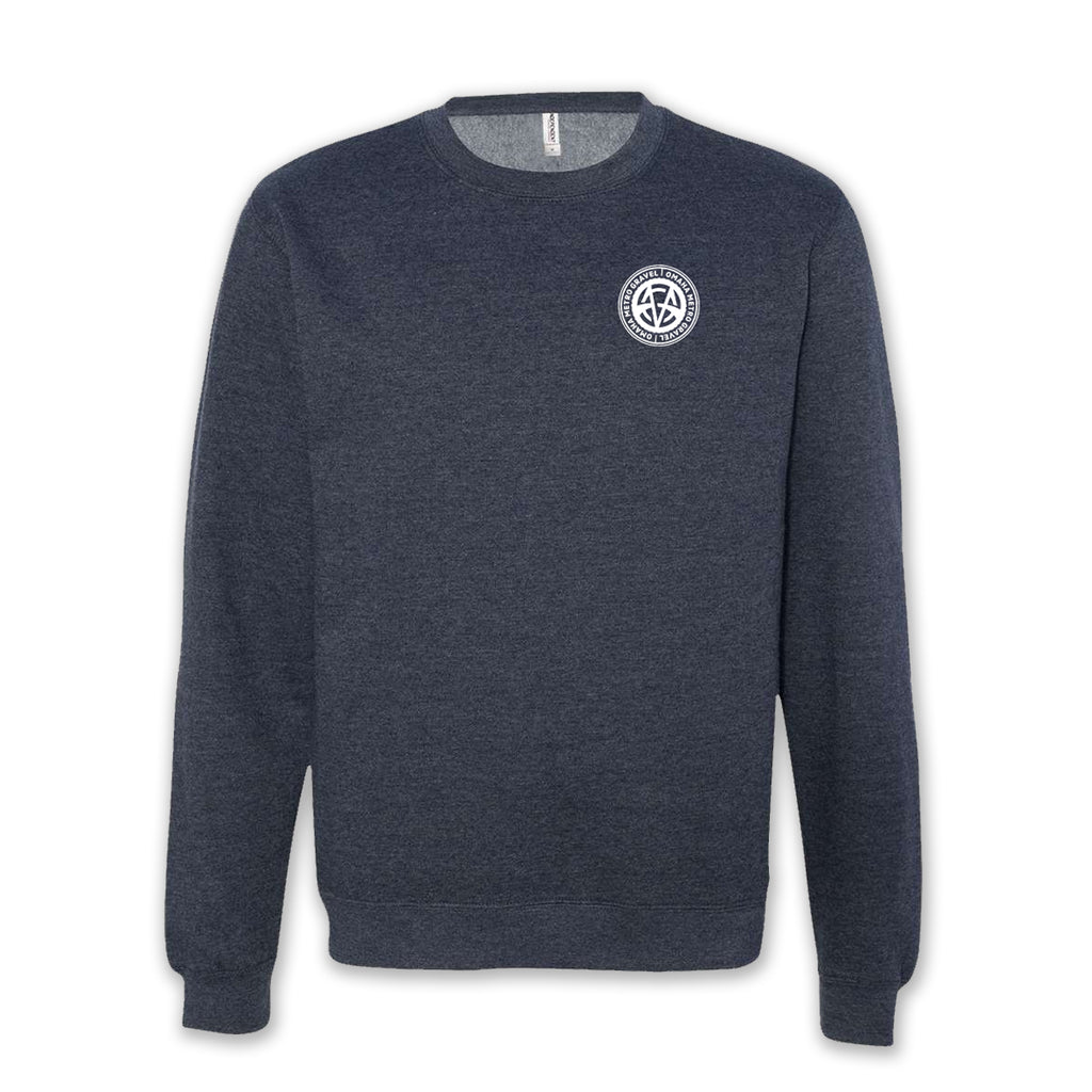 OMG - Crewneck - Heather Navy