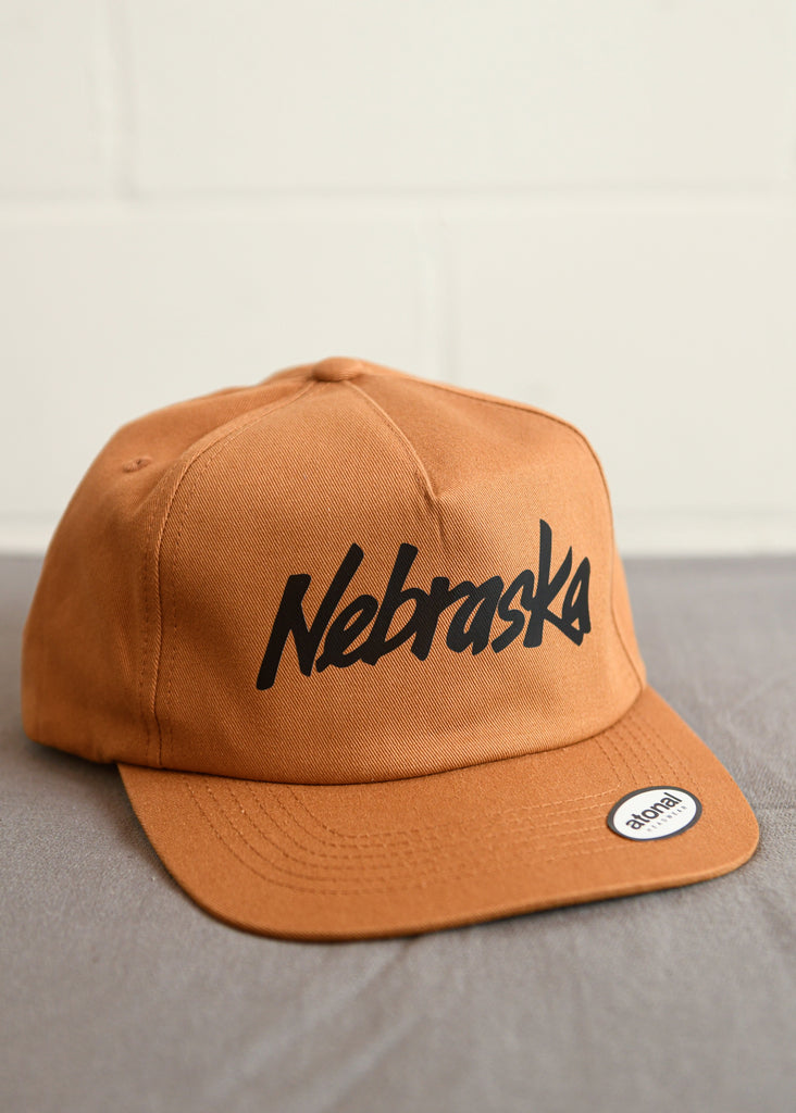 Nebraska Copper Snapback Flatbill