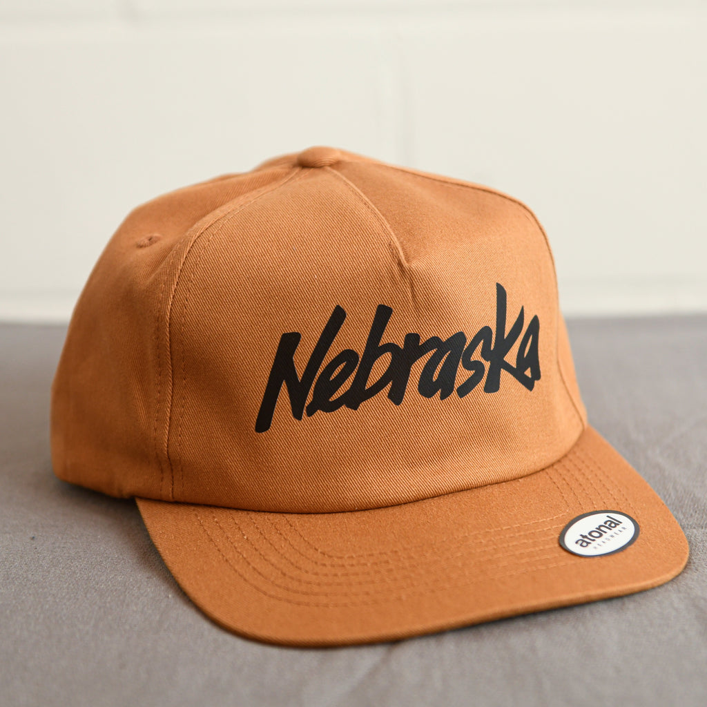 Nebraska Copper Snapback Flatbill