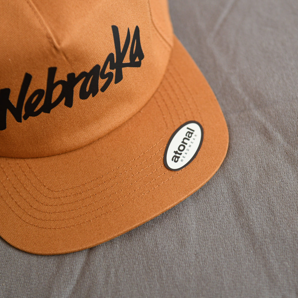 Nebraska Copper Snapback Flatbill