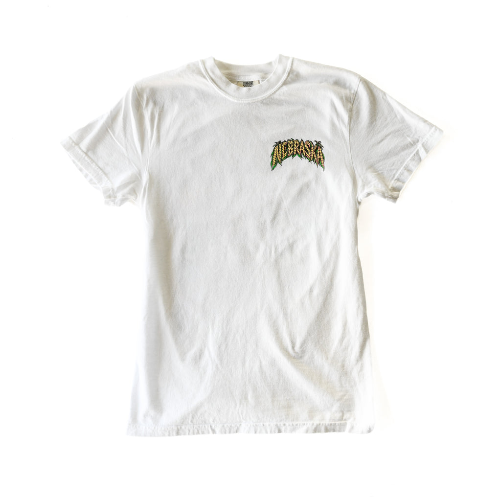 Nebraska Corn Fiend Tee – White