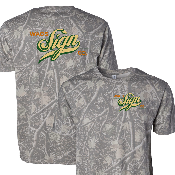 Wags Sign co - Faded Camo