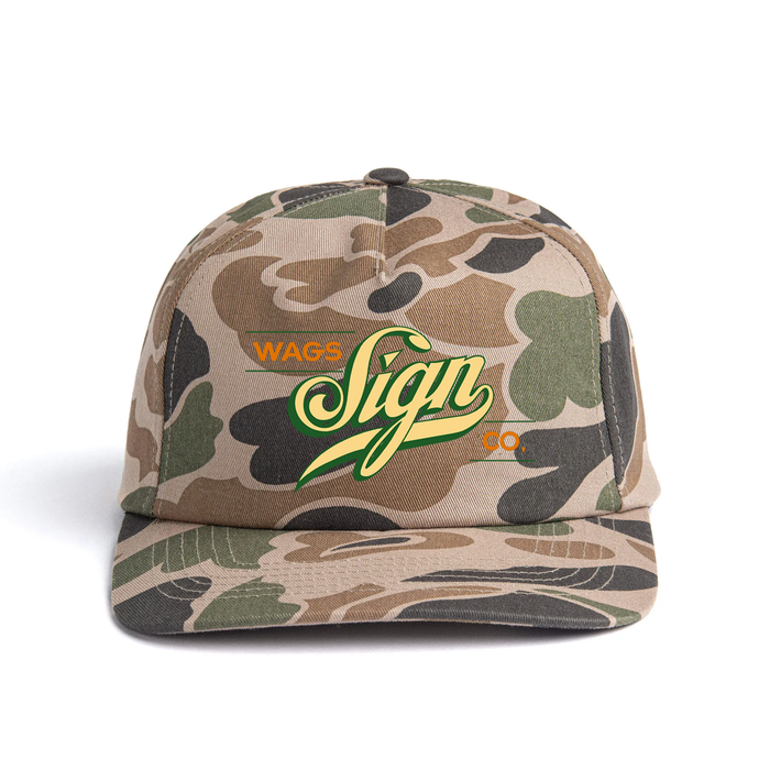 Wags Sign Co - Duck Camo Embroidered hat