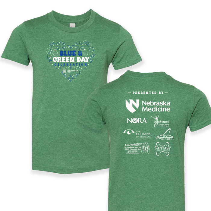 Live On Nebraska - Green Shirt Youth