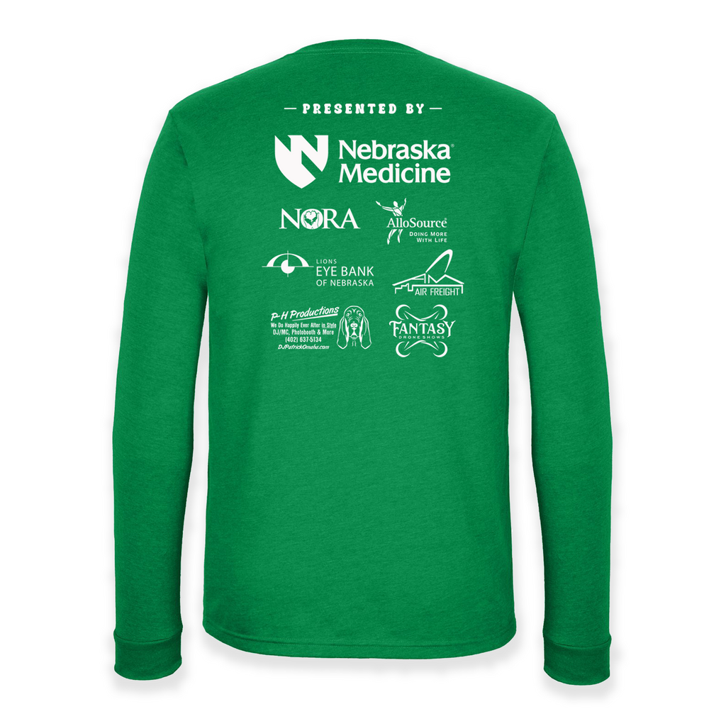 Live On Nebraska - Green Long Sleeve