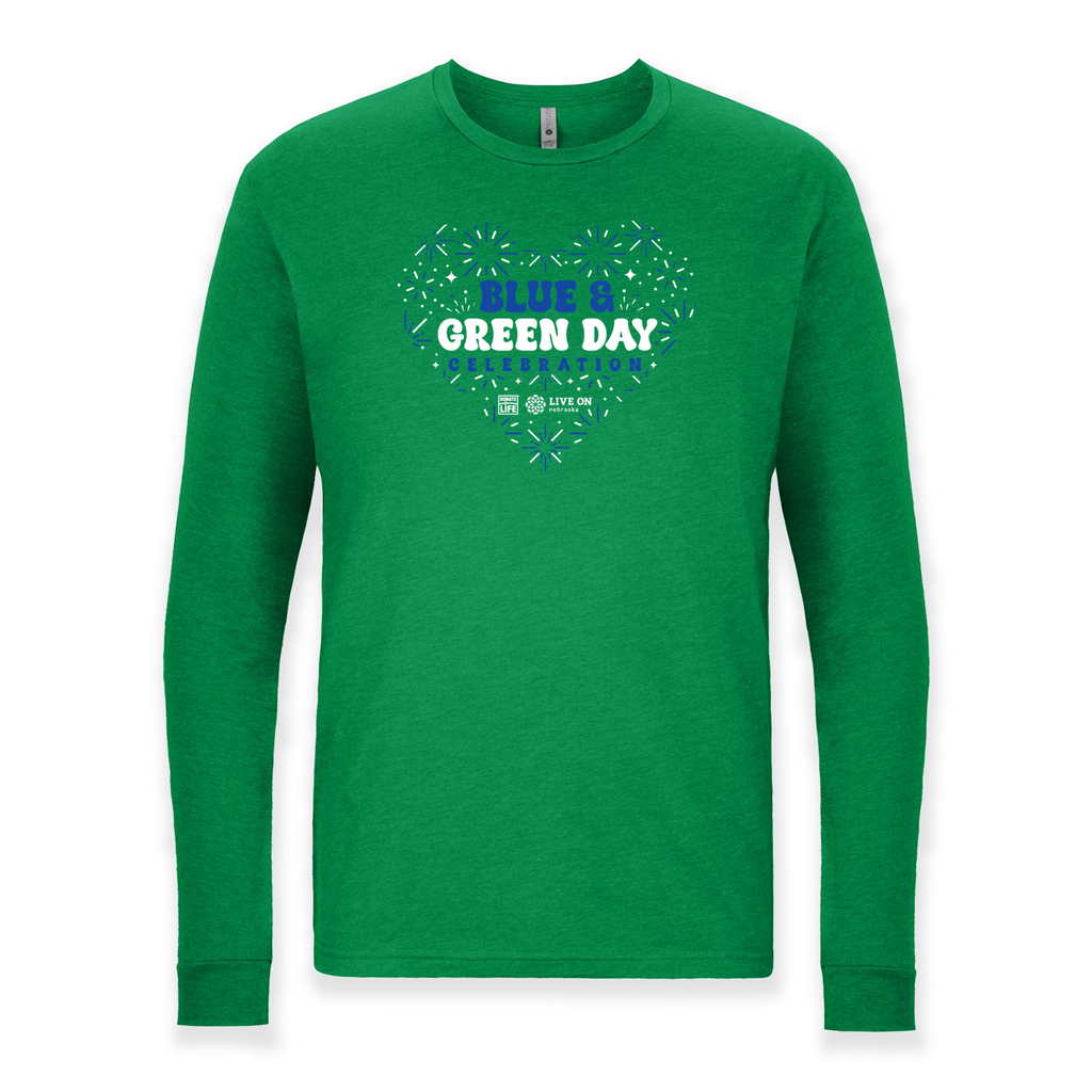 Live On Nebraska - Green Long Sleeve