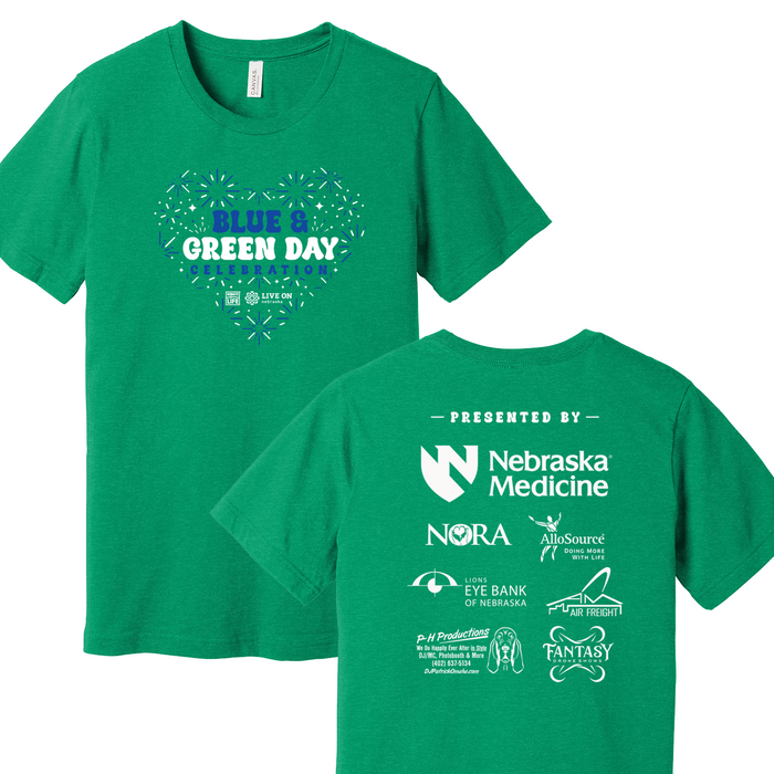 Live On Nebraska - Green Shirt