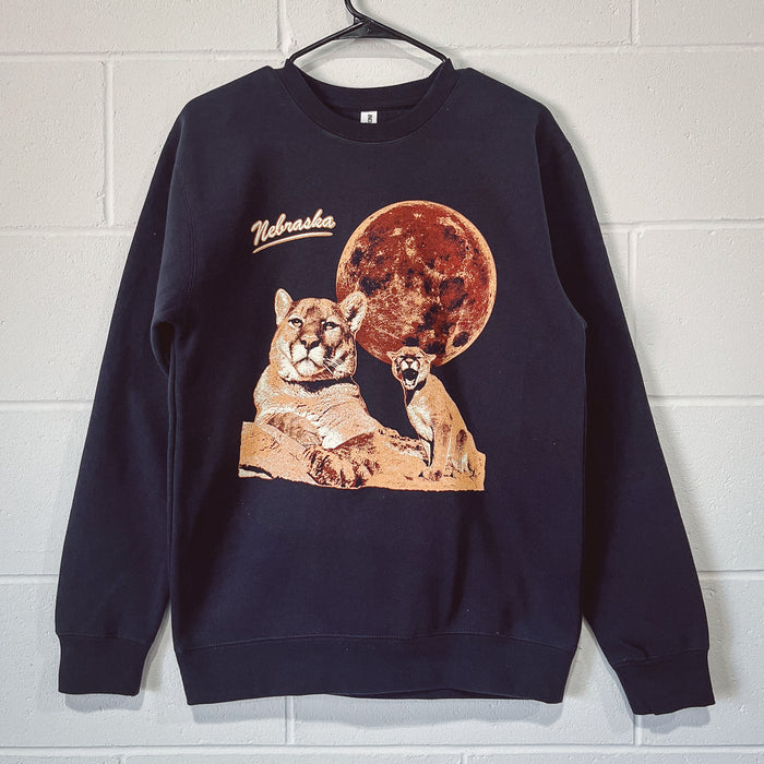 Nebraska Mountain Lion Crewneck