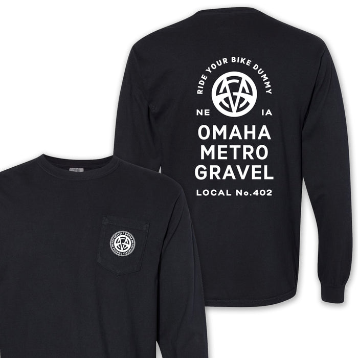 OMG - Longsleeve Pocket - Black