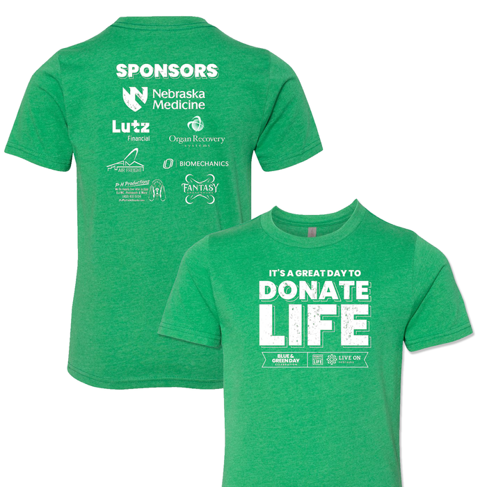 Live On Nebraska - Green Shirt Youth