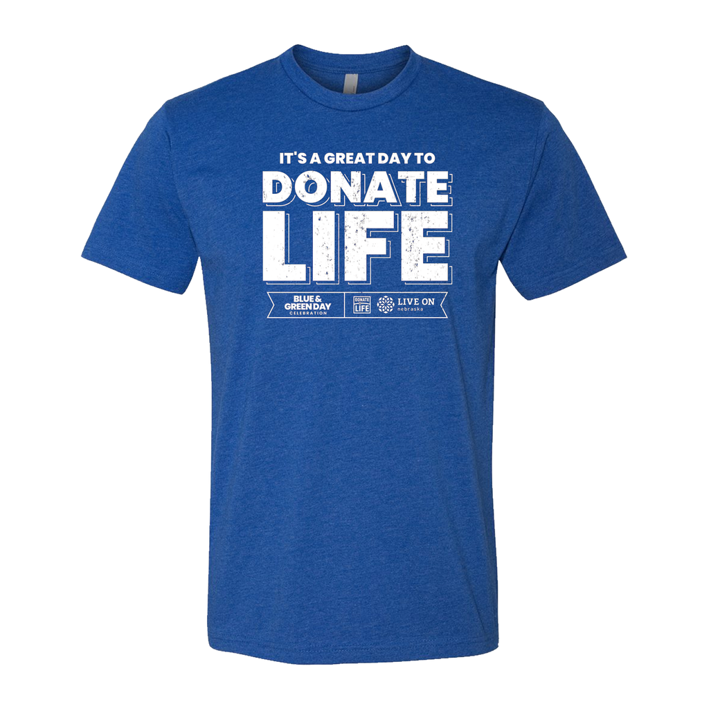 Live On Nebraska - Blue Shirt