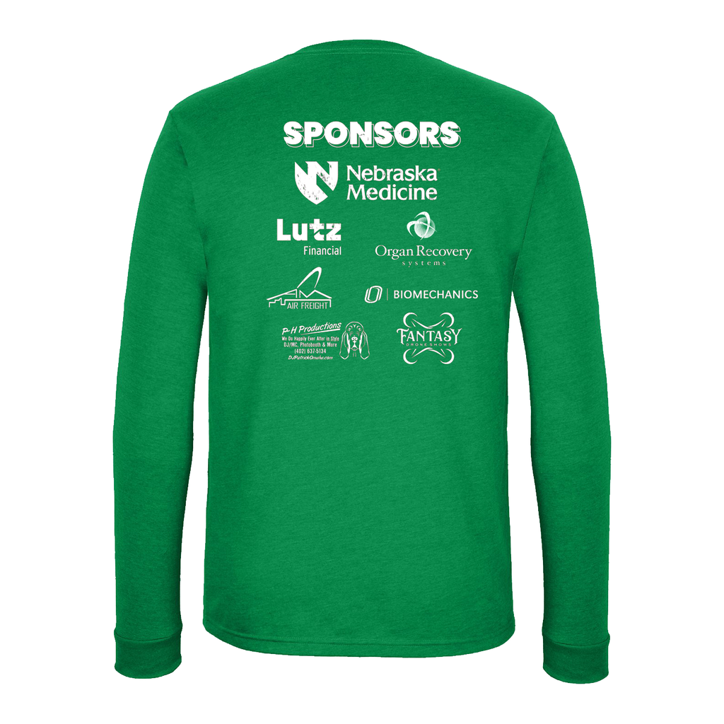 Live On Nebraska - Green Long Sleeve