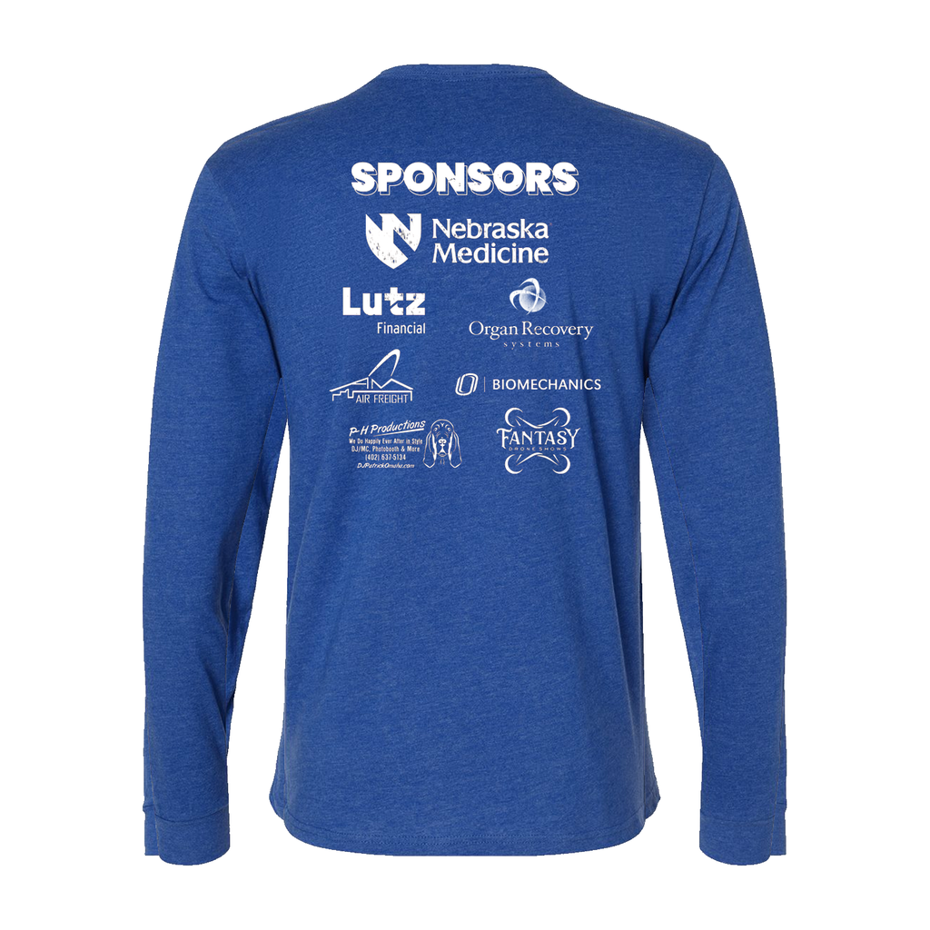 Live On Nebraska - Blue Long Sleeve