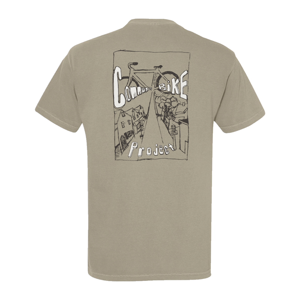 Community Bike Project - Reflective Ink - Sandstone