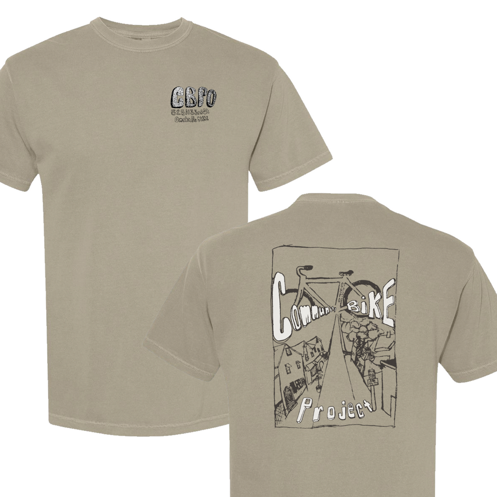 Community Bike Project - Reflective Ink - Sandstone