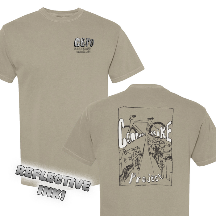 Community Bike Project - Reflective Ink - Sandstone