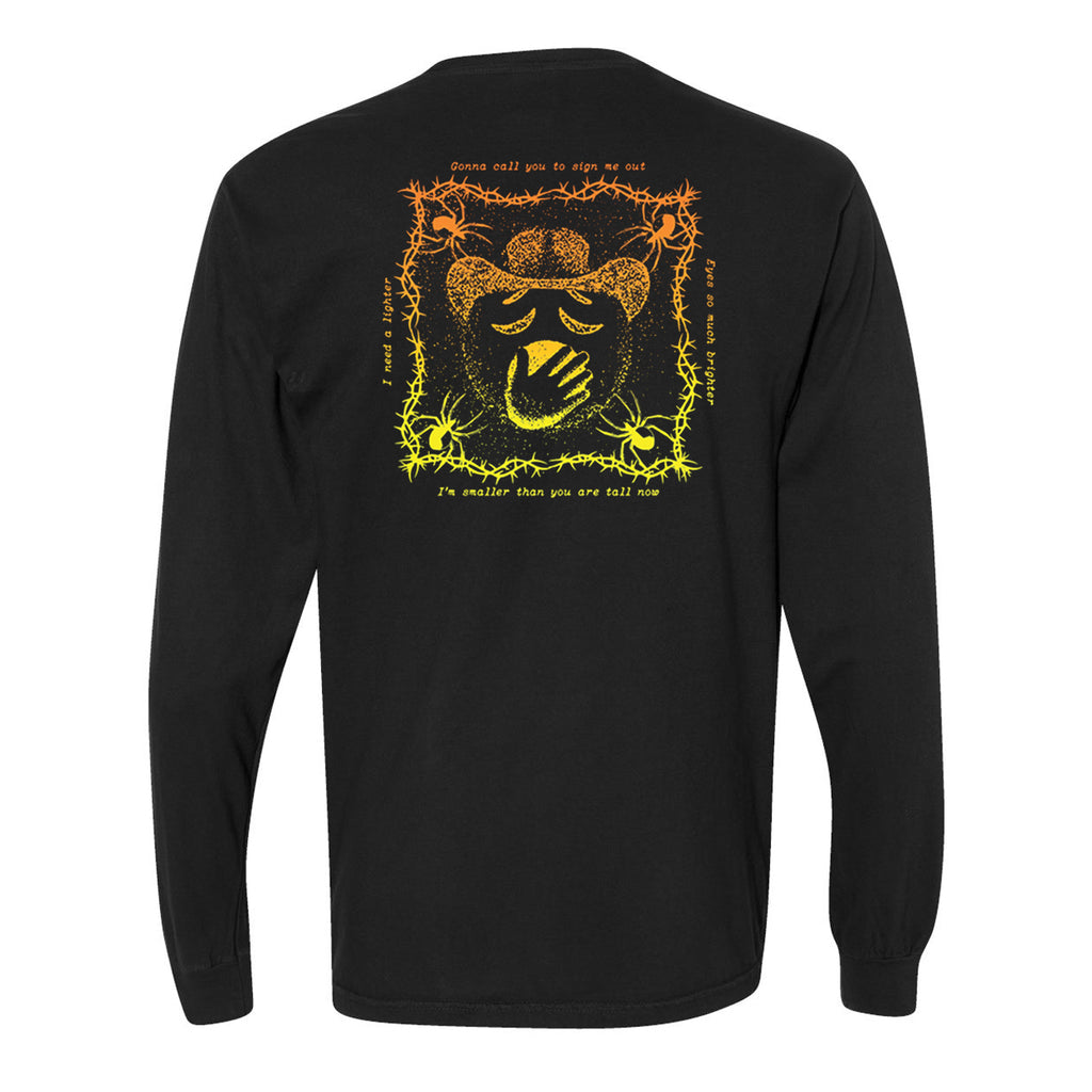 HAUNTED GAUNTLET - Comfort Colors Longsleeve Pocket Tee - Black