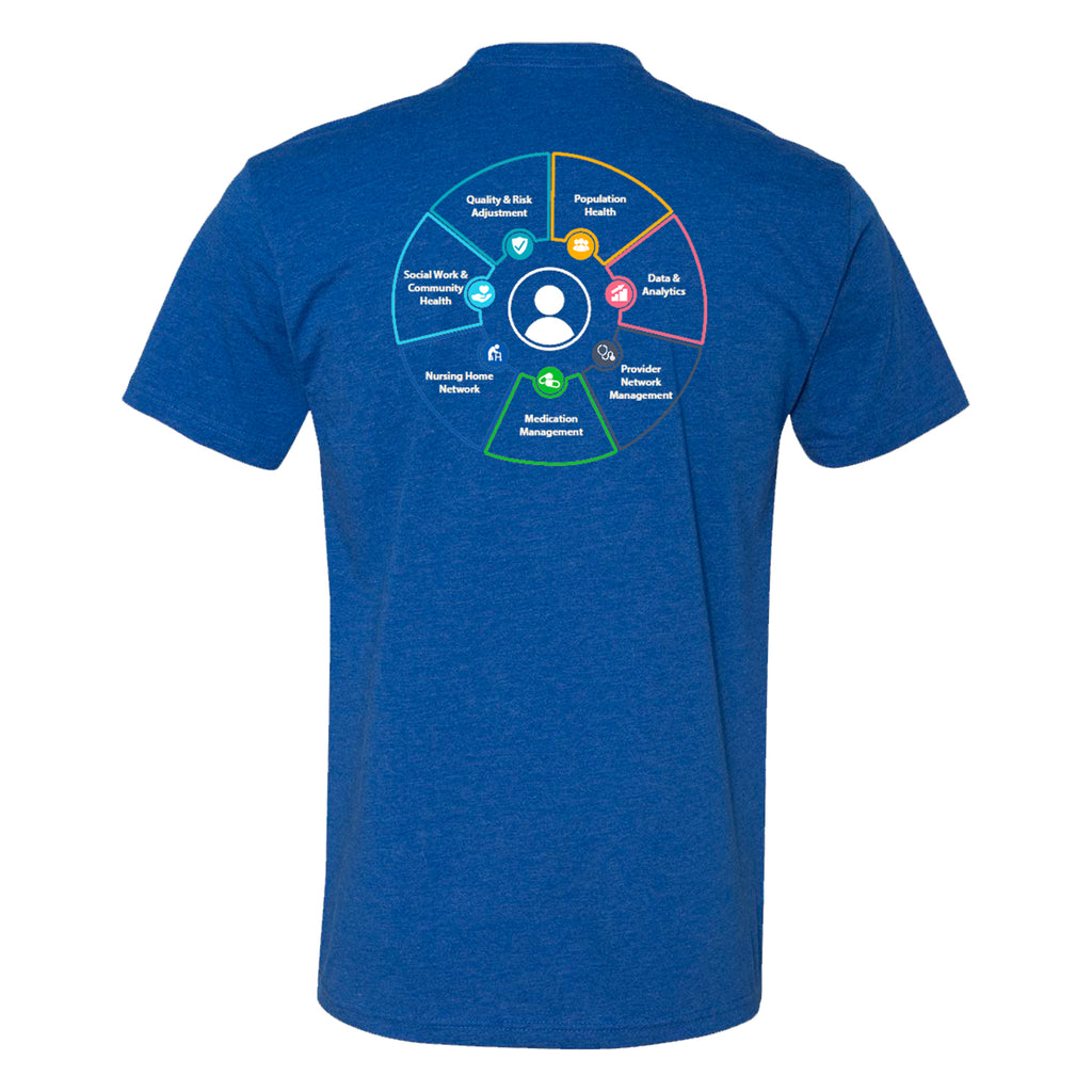 CHI Health Partners - Unisex Short Sleeve - Royal Blue