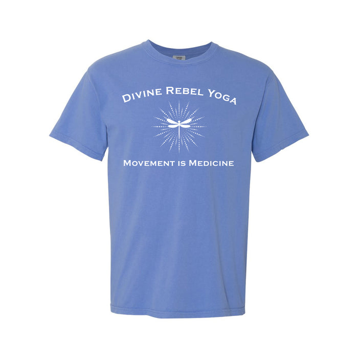 Divine Rebel Yoga Shirt - Mystic Blue