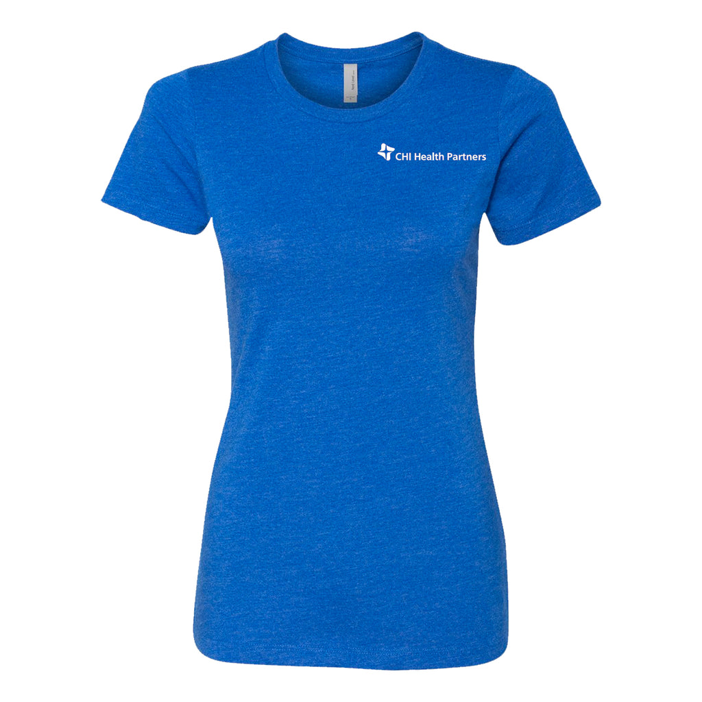 CHI Health Partners -  Womens Short Sleeve - Royal Blue