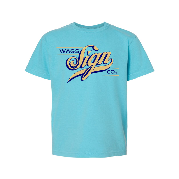 Wags Sign co - Youth Blue