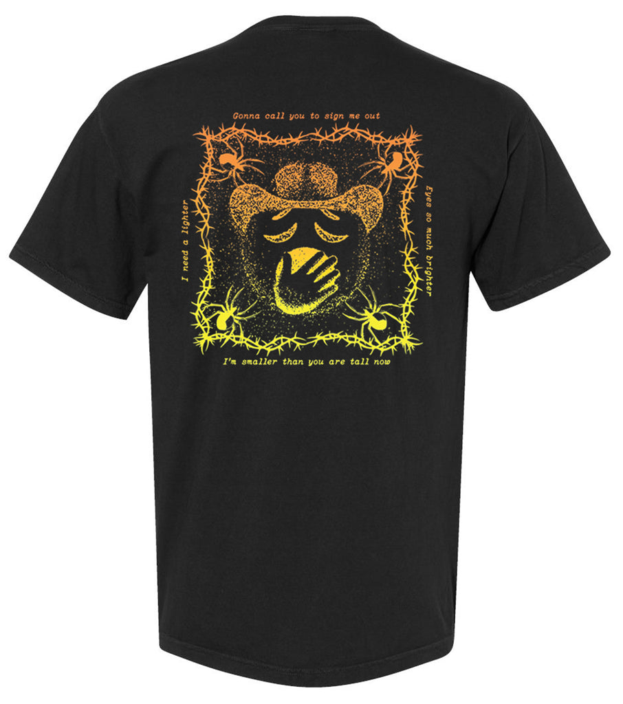 HAUNTED GAUNTLET - Comfort Colors Pocket Tee - Black