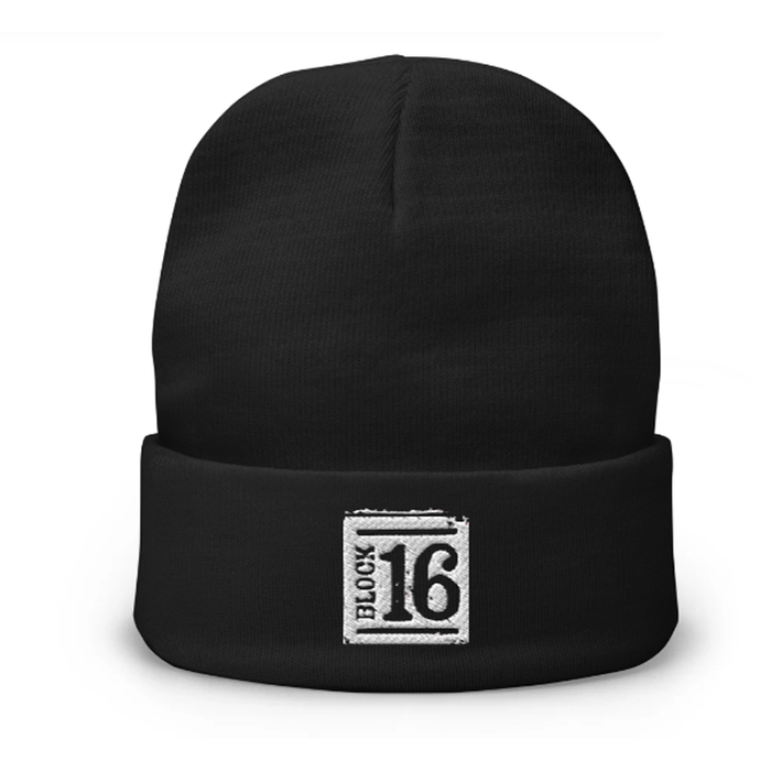 Block 16 - Beanie - Black