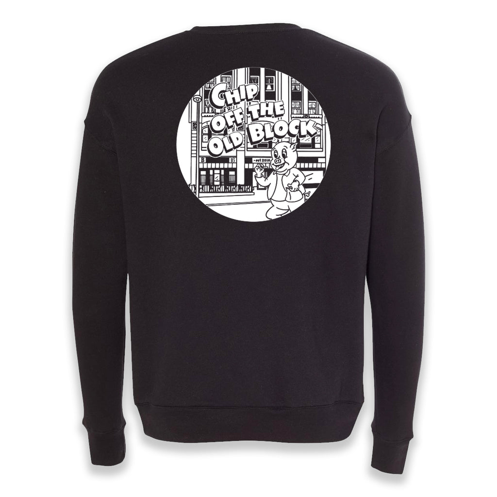 Block 16 - 12 Year Anniversary Crewneck - Black