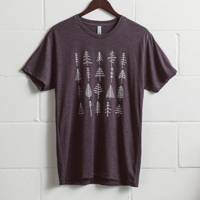 Pine Trees | Heather Dark Purple