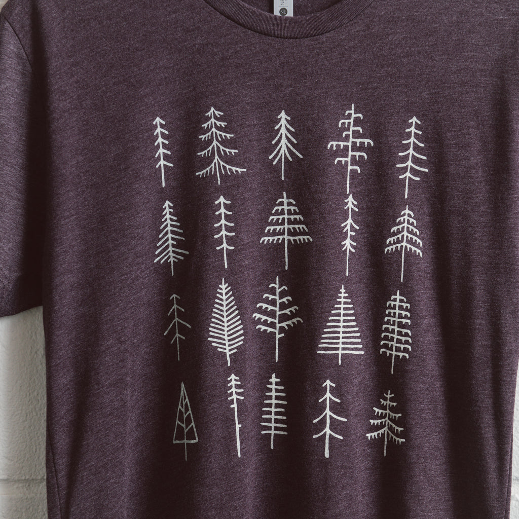 Pine Trees | Heather Dark Purple