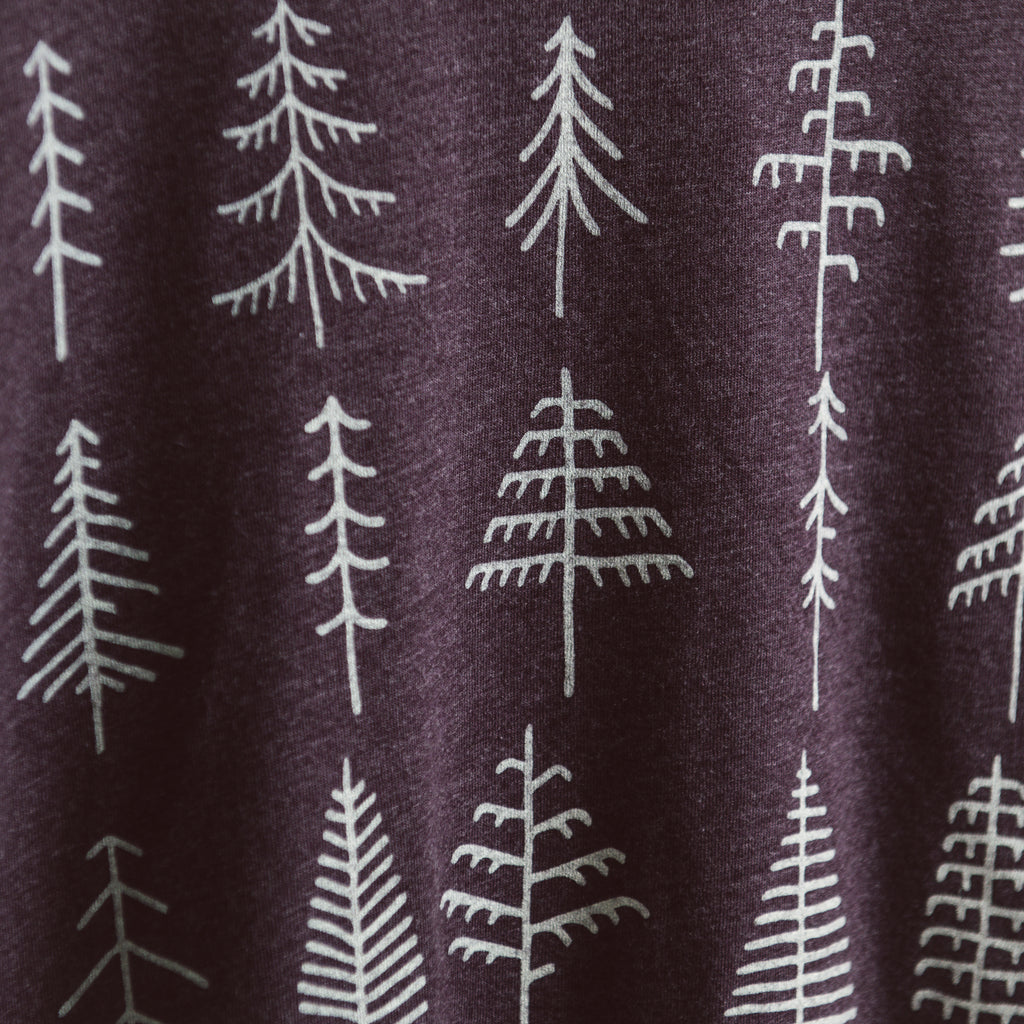 Pine Trees | Heather Dark Purple