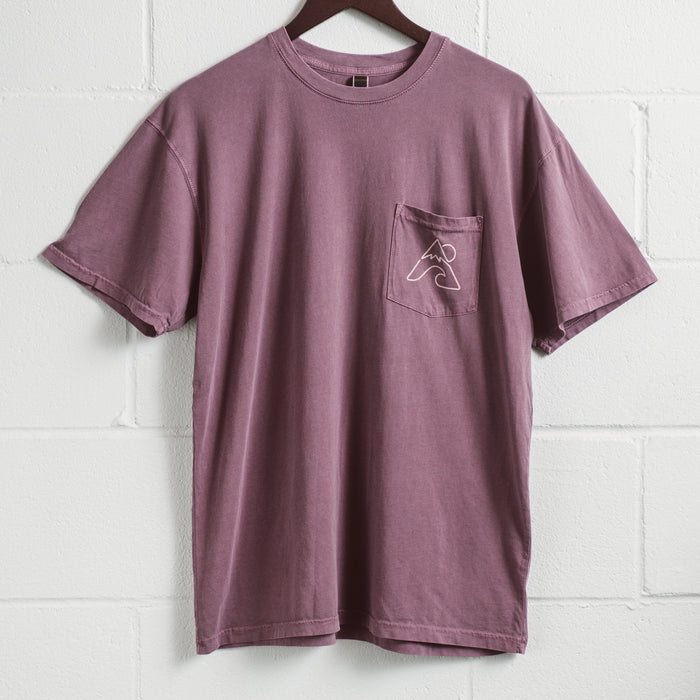 Surf Mountain | Purple Pocket T