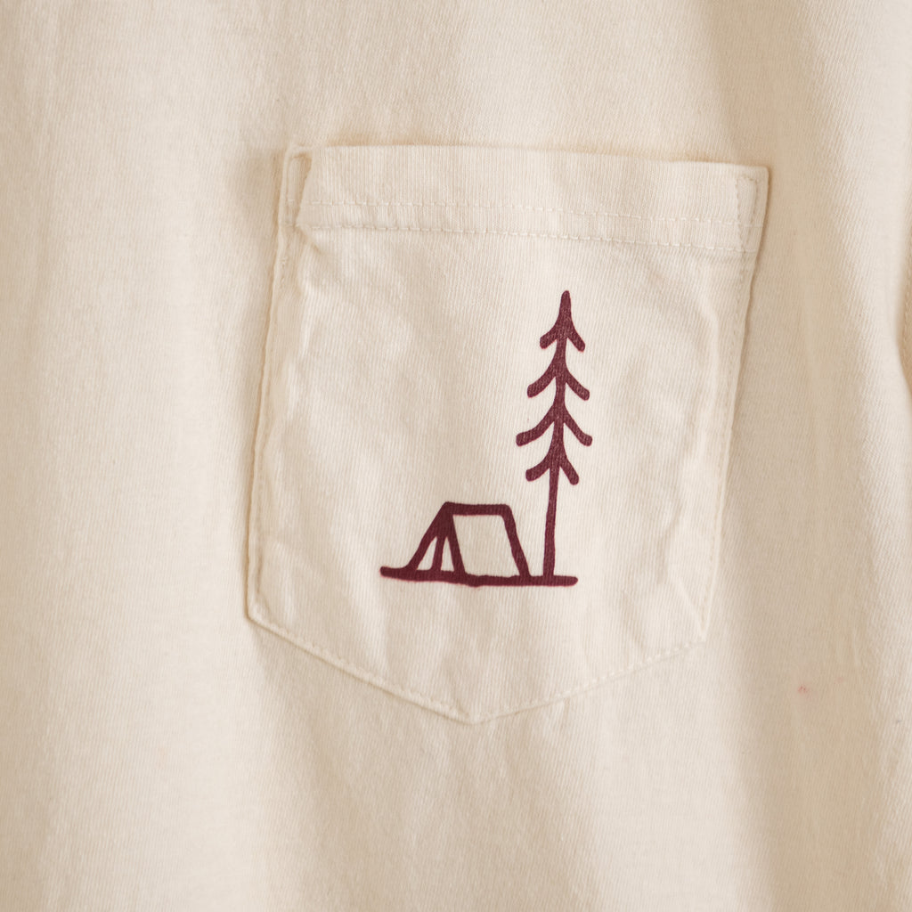 Simple is Better | Cream Pocket T