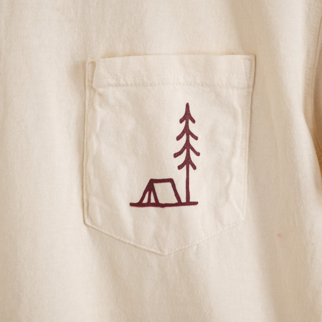 Simple is Better | Cream Pocket T