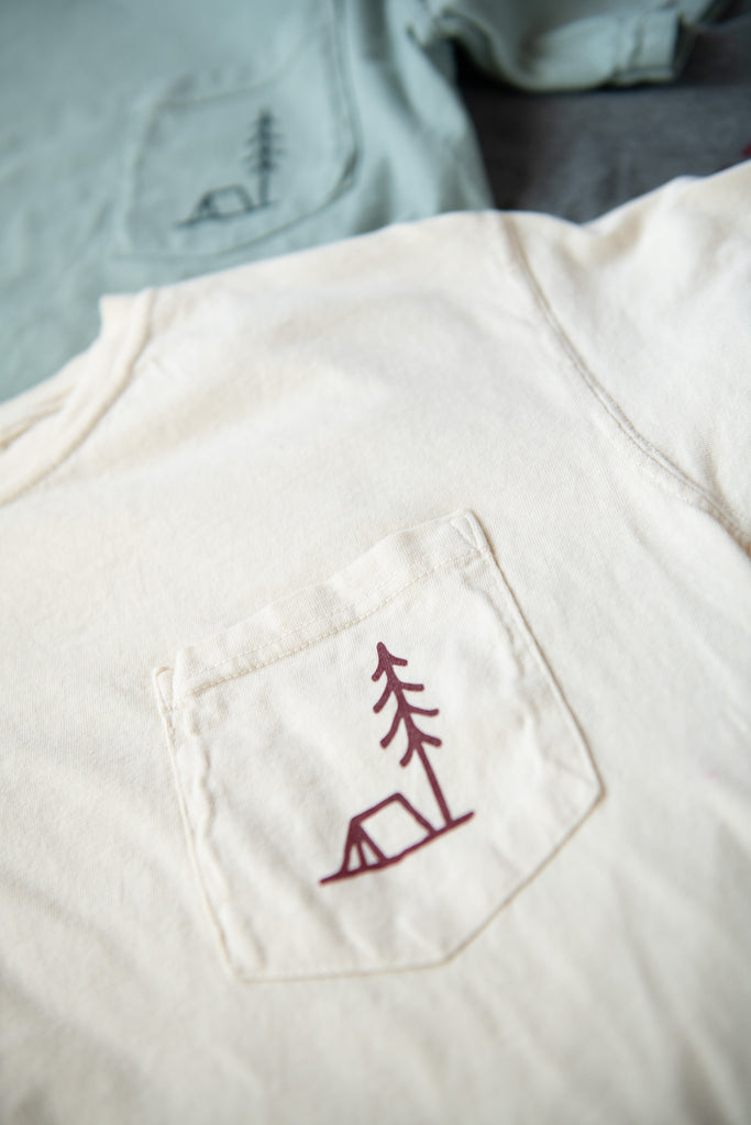 Simple is Better | Cream Pocket T