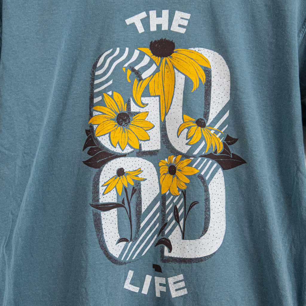 The Good Life Flower - Ice Blue
