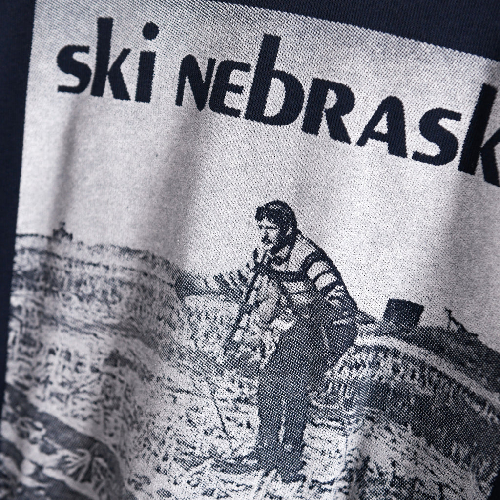 Ski Nebraska | Navy Crewneck