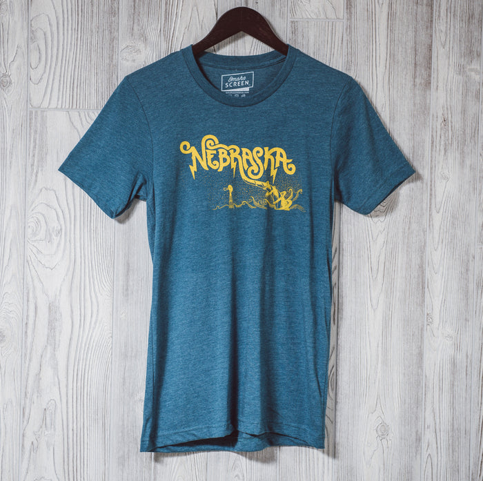 Nebraska Twister | Heather Teal