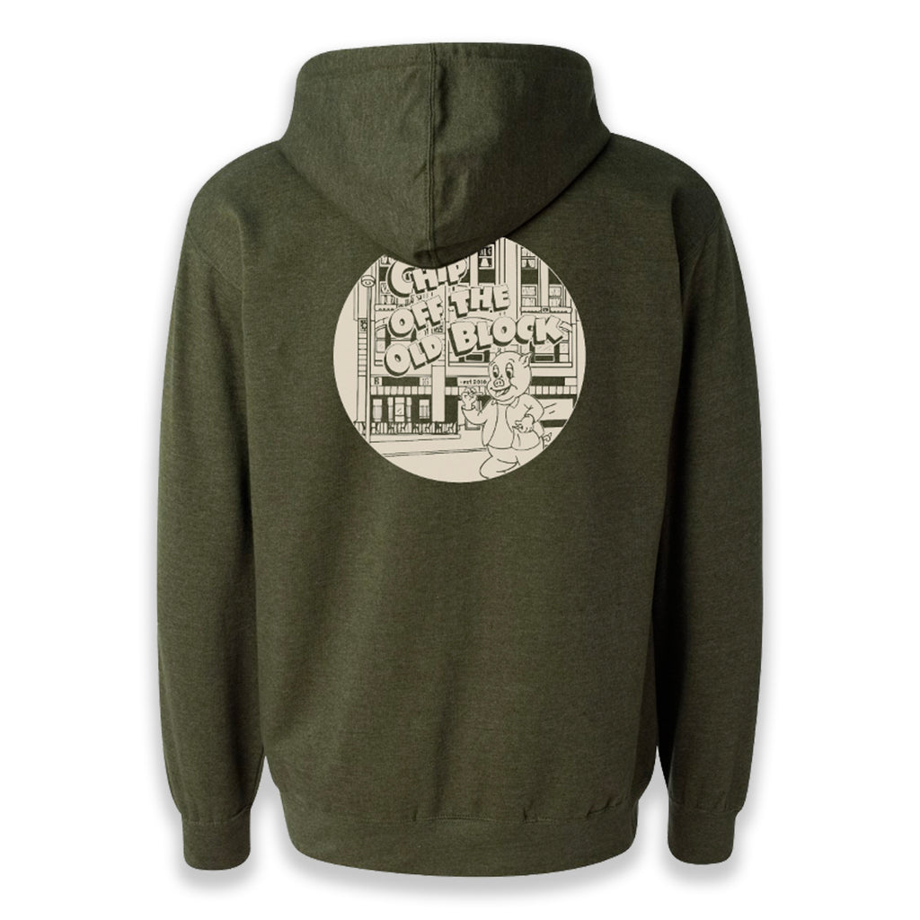 Block 16 - 12 Year Anniversary Hoodie - Green